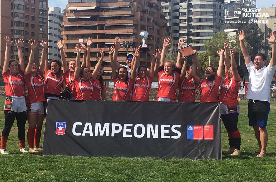 ARRV: BICAMPEONA EN RUGBY DAMAS