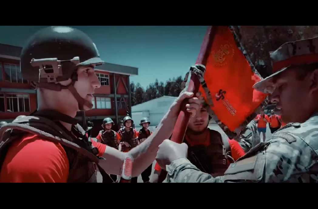 No solo el rugby, el hockey tambien vive su experiencia junto a la Infantería de Marina